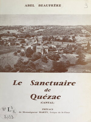 cover image of Le sanctuaire de Quézac (Cantal)
